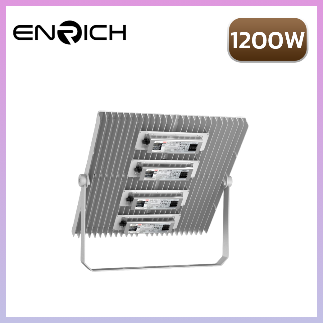 โคมสปอร์ตไลท์ LED ENRICH 1200W รุ่น F-15